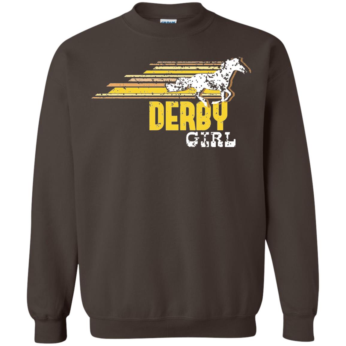 Derby Girl Derby Women Horse Race Shirt Dark Chocolate
