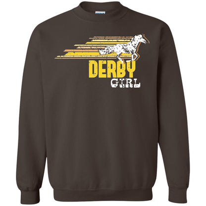 Derby Girl Derby Women Horse Race Shirt Dark Chocolate