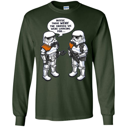Film T-shirt Wrong Droids Comic Graphic Forest Green