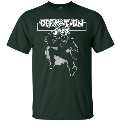 Operation Ivy Logo T-shirt Ska Man Guy Forest