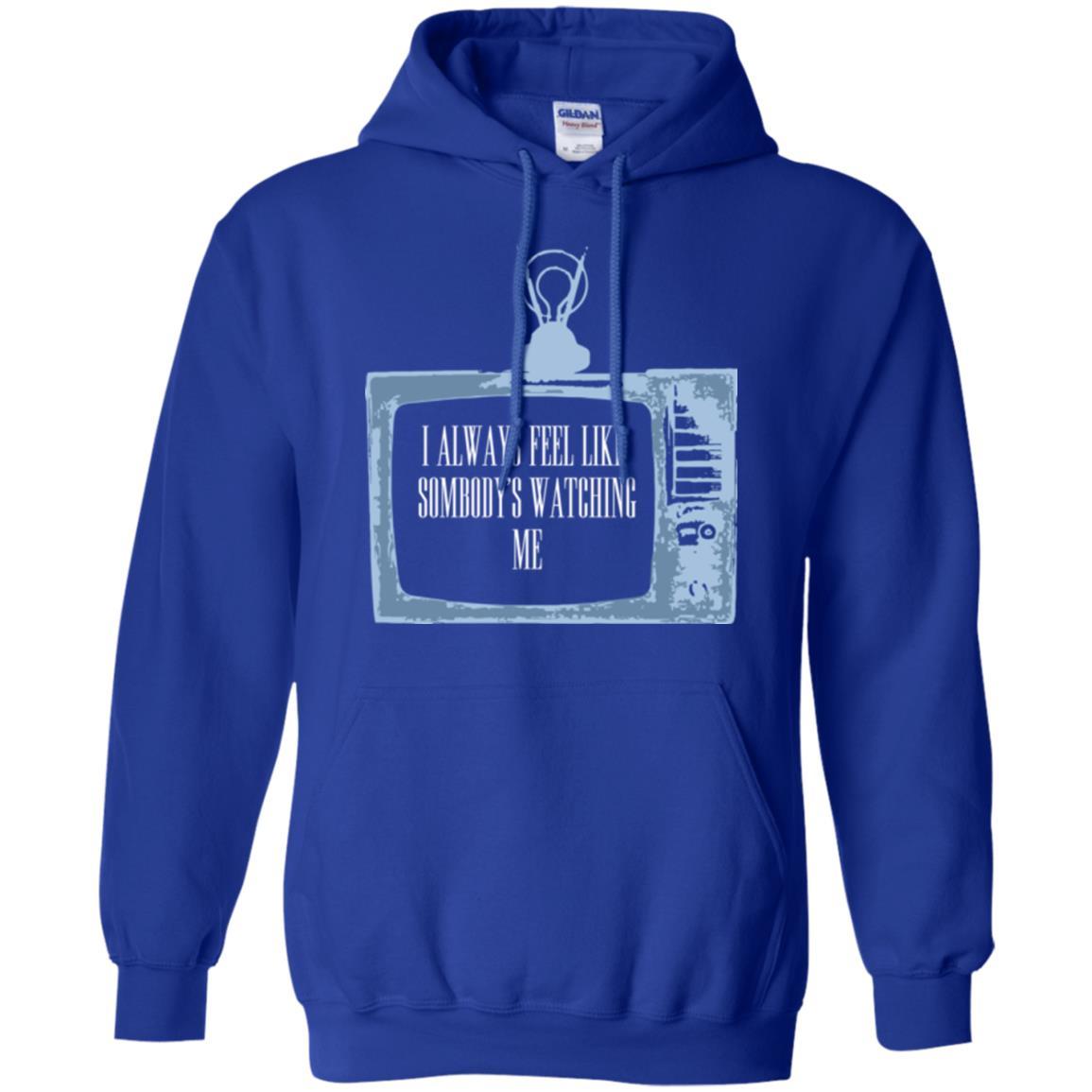 I Always Feel Like Sombody's Watching Me T-shirt Royal