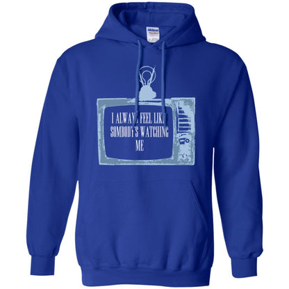 I Always Feel Like Sombody's Watching Me T-shirt Royal