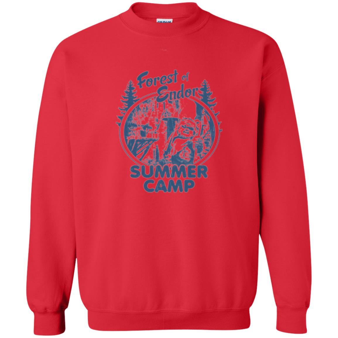 Film T-shirt Wicket Ewoks Endor Forest Summer Camp Red