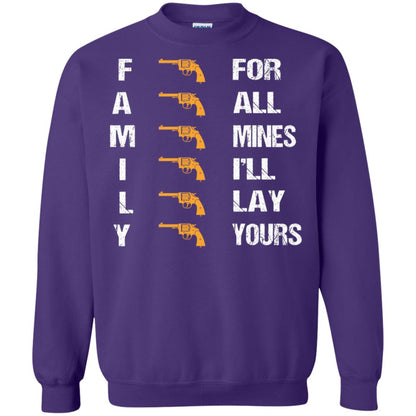 Family For Mines I'll Lay Yours Shirt Purple