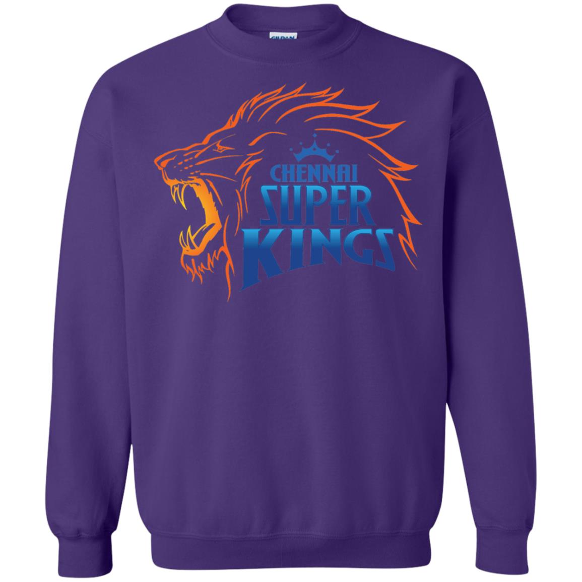 Chennai Super Kings Cricket Fans 2018 T-shirt Purple