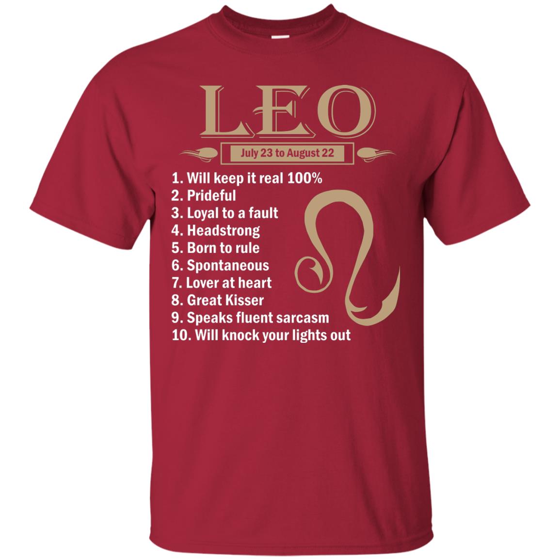 Leo July 23 To August 22 Will Keep It Real 100_ Prideful Loyal To A Fault Headstrong Born To Rule Cardinal