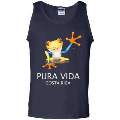 Tree Frog T-shirt Pura Vida Costa Rica T-shirt Navy