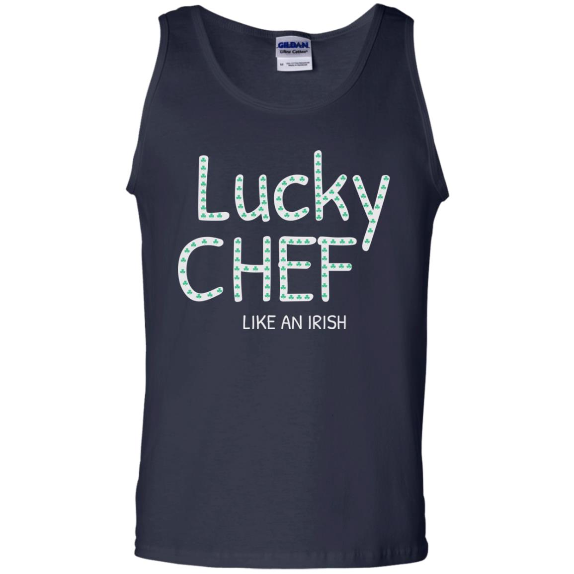 Lucky Chef Like An Irish Shamrock Saint Patrick's Day T-shirt Navy