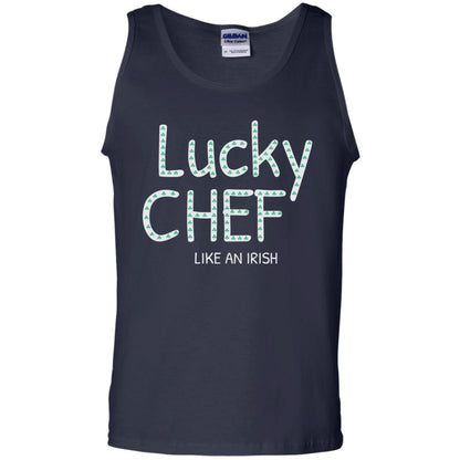 Lucky Chef Like An Irish Shamrock Saint Patrick's Day T-shirt Navy