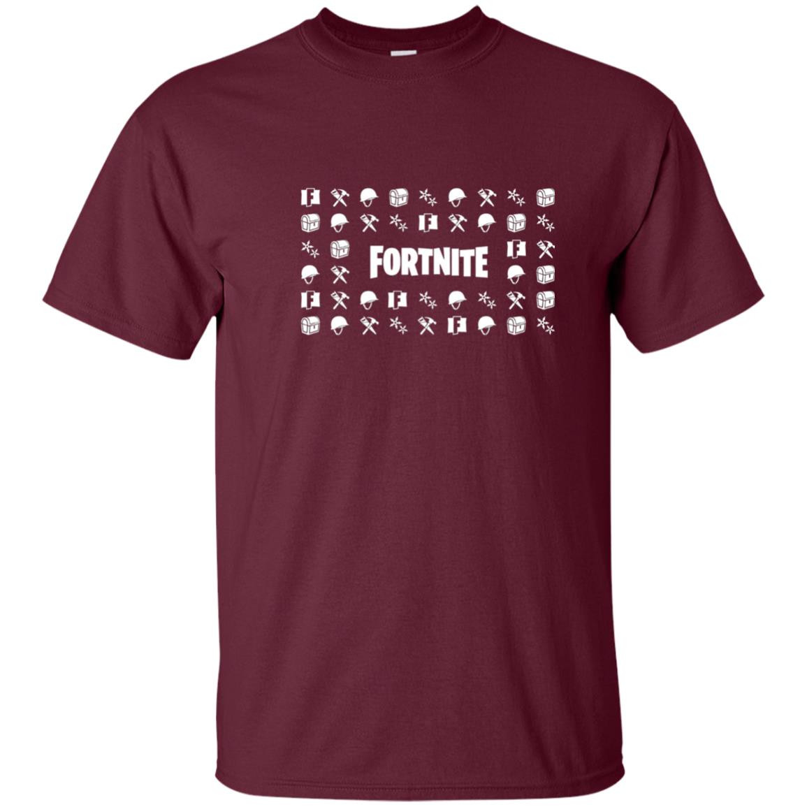 Fortnite Tapestry Shirt Maroon