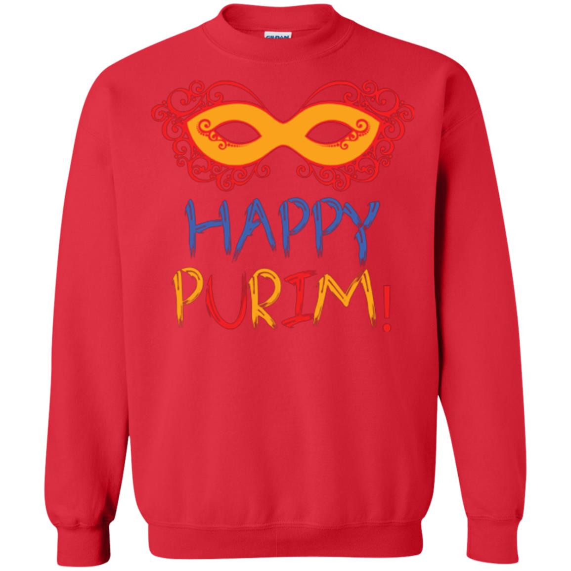 Purim Day T-shirt Happy Purim Red