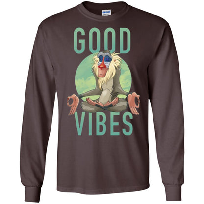 Rafiki Meditate Good Vibes T-shirt Dark Chocolate