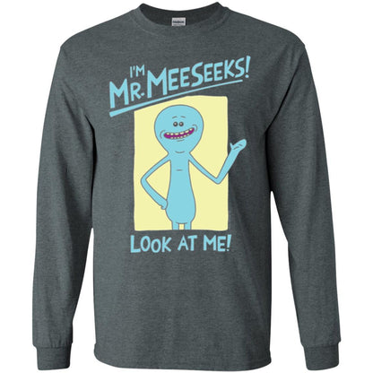 Film T-shirt I'm Mr. Meeseeks Look At Me Dark Heather