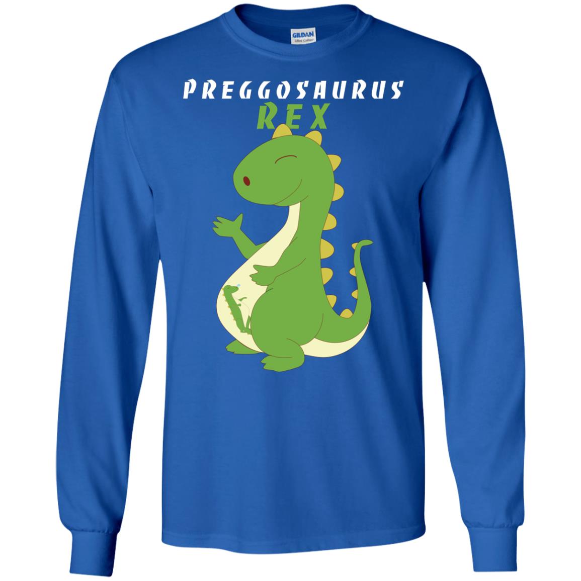 Dinosaur Pregnancy Pregosaurus Shirt Royal