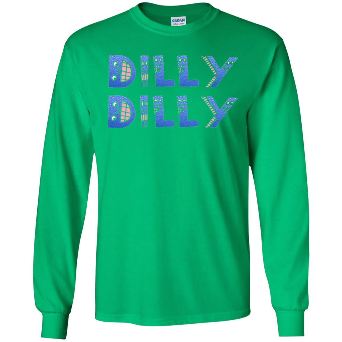 Christmas T-shirt Beer Lovers Dilly Dilly Irish Green