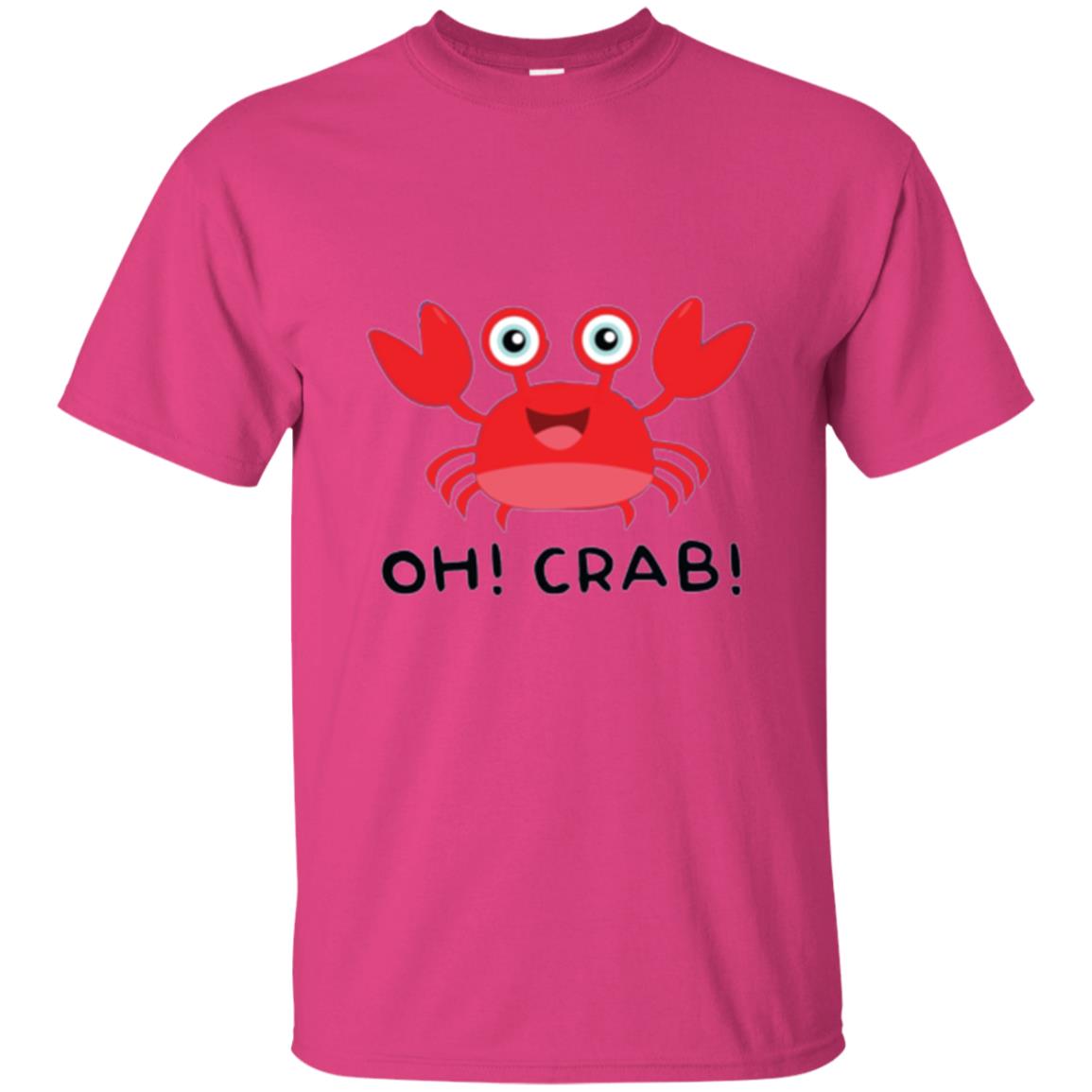 Oh Crab Crab Lover T-shirt Heliconia