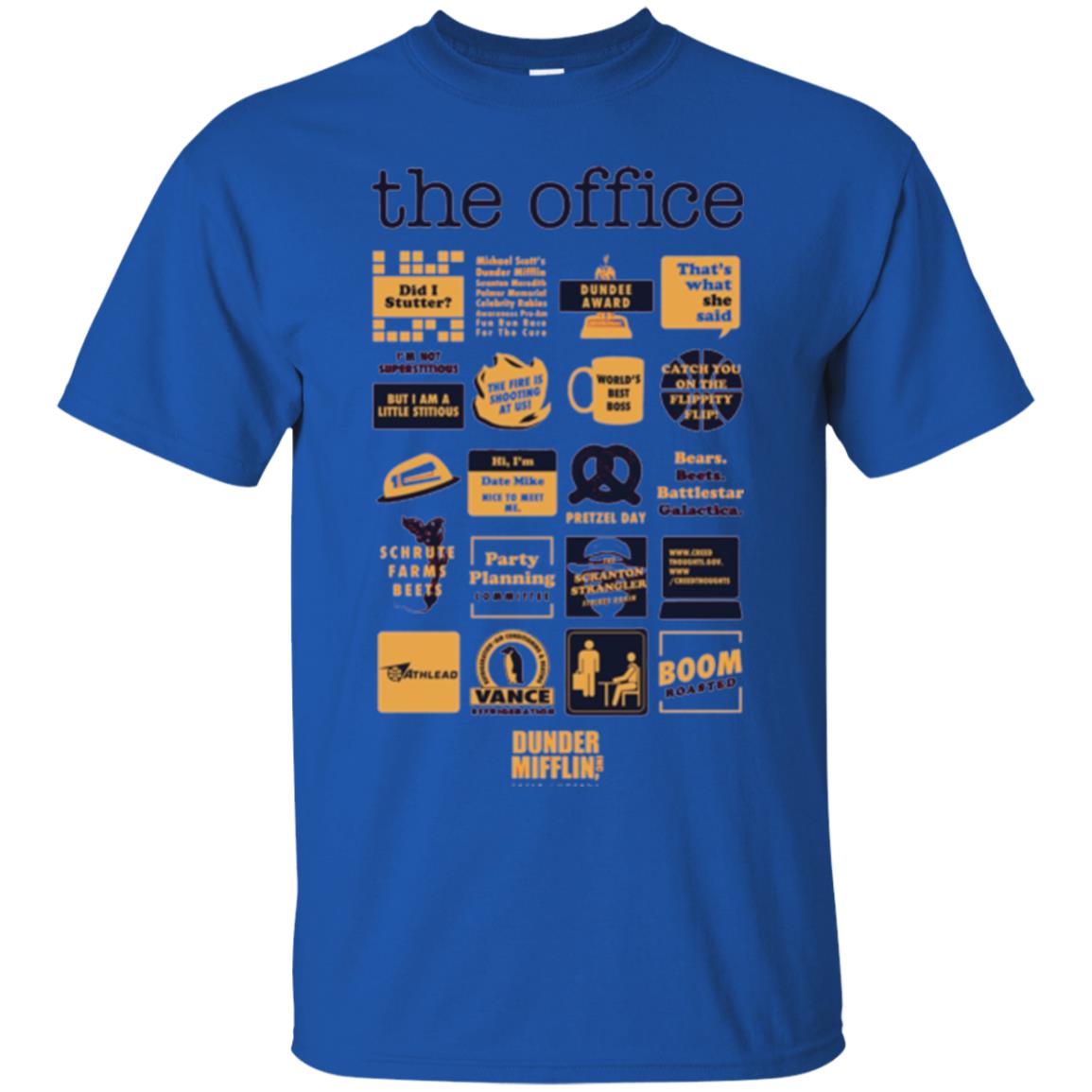 The Office T-shirt Royal