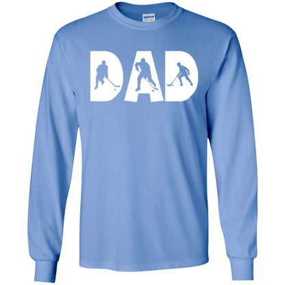 Daddy T-shirt Hockey Lover Carolina Blue