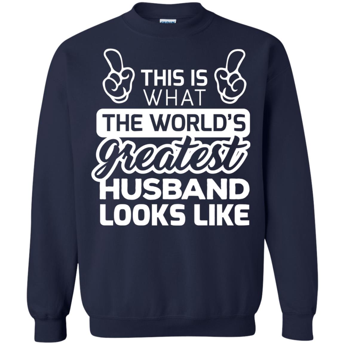 World_s Greatest Husband Best Husband Ever Looks Like T-shirt Navy