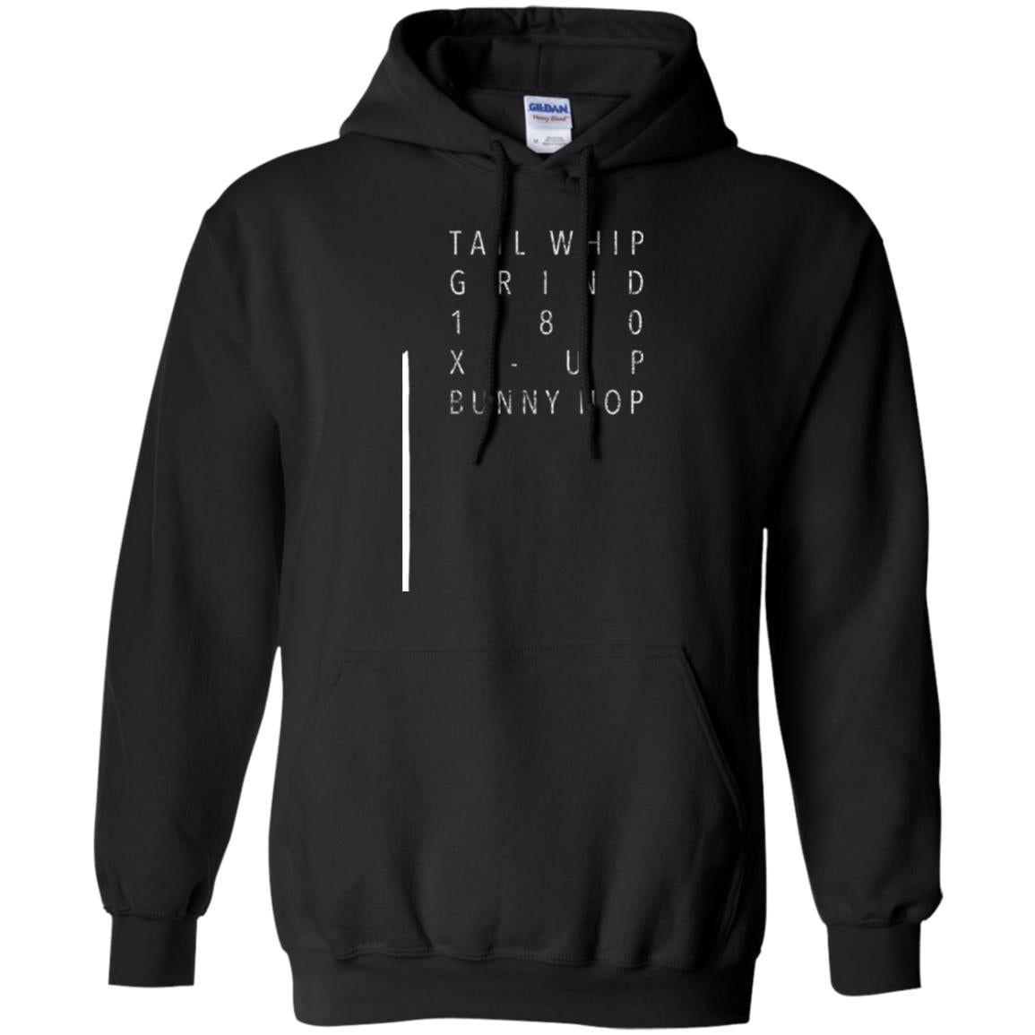 Scooter Tricks T-shirt Tail Whip Grind 180 X-up Bunny Hop Black