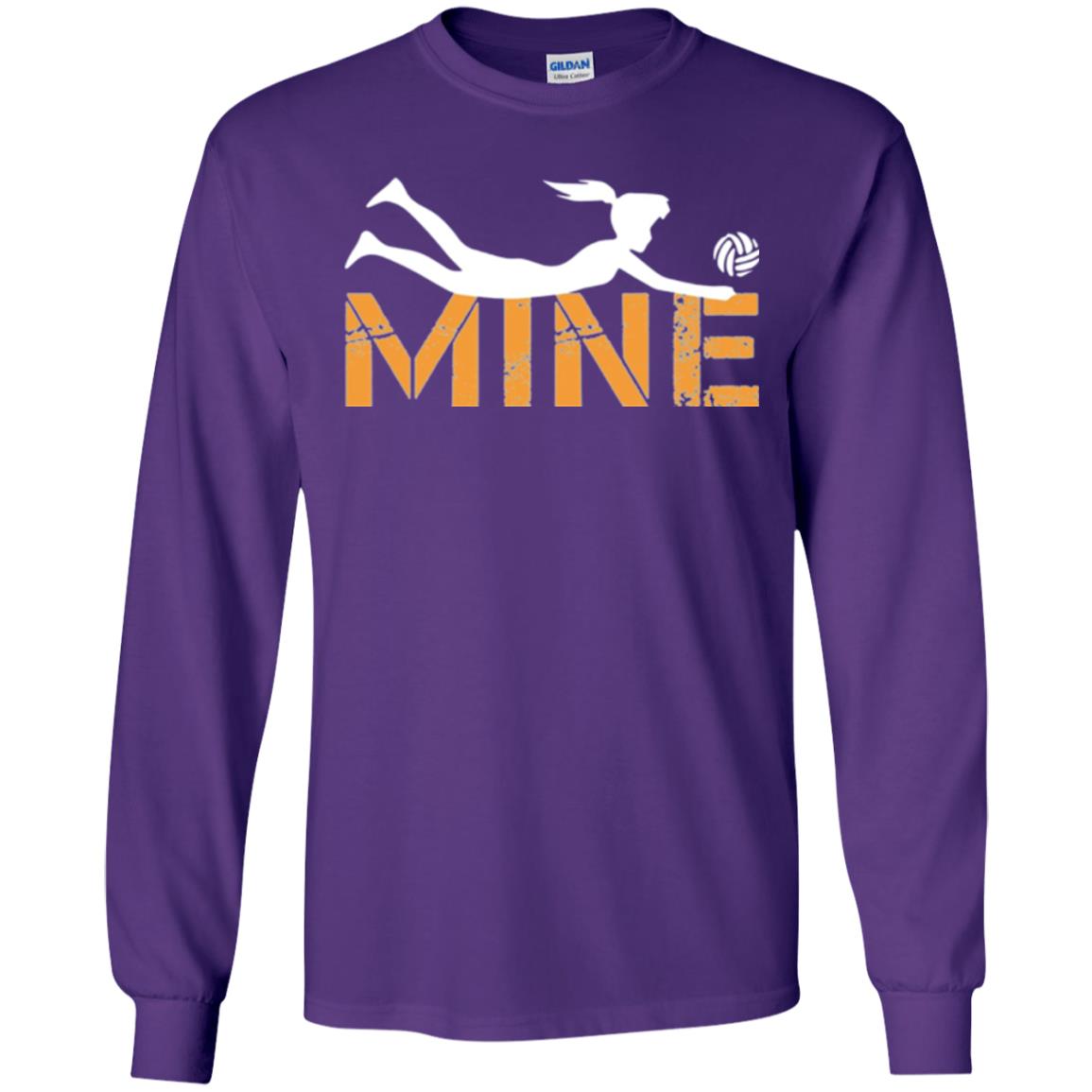 Volleybal Lovers T-shirt Mine Ball Purple