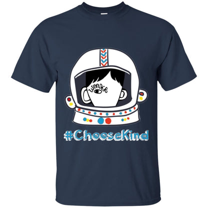 Anti Bullying T-shirt Choose Kind Be Kind Navy