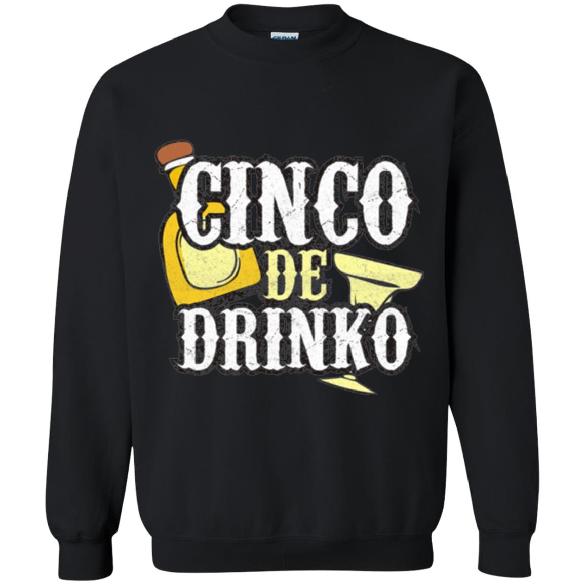 Funny Cinco De Mayo Drinko Celebration T-shirt Black