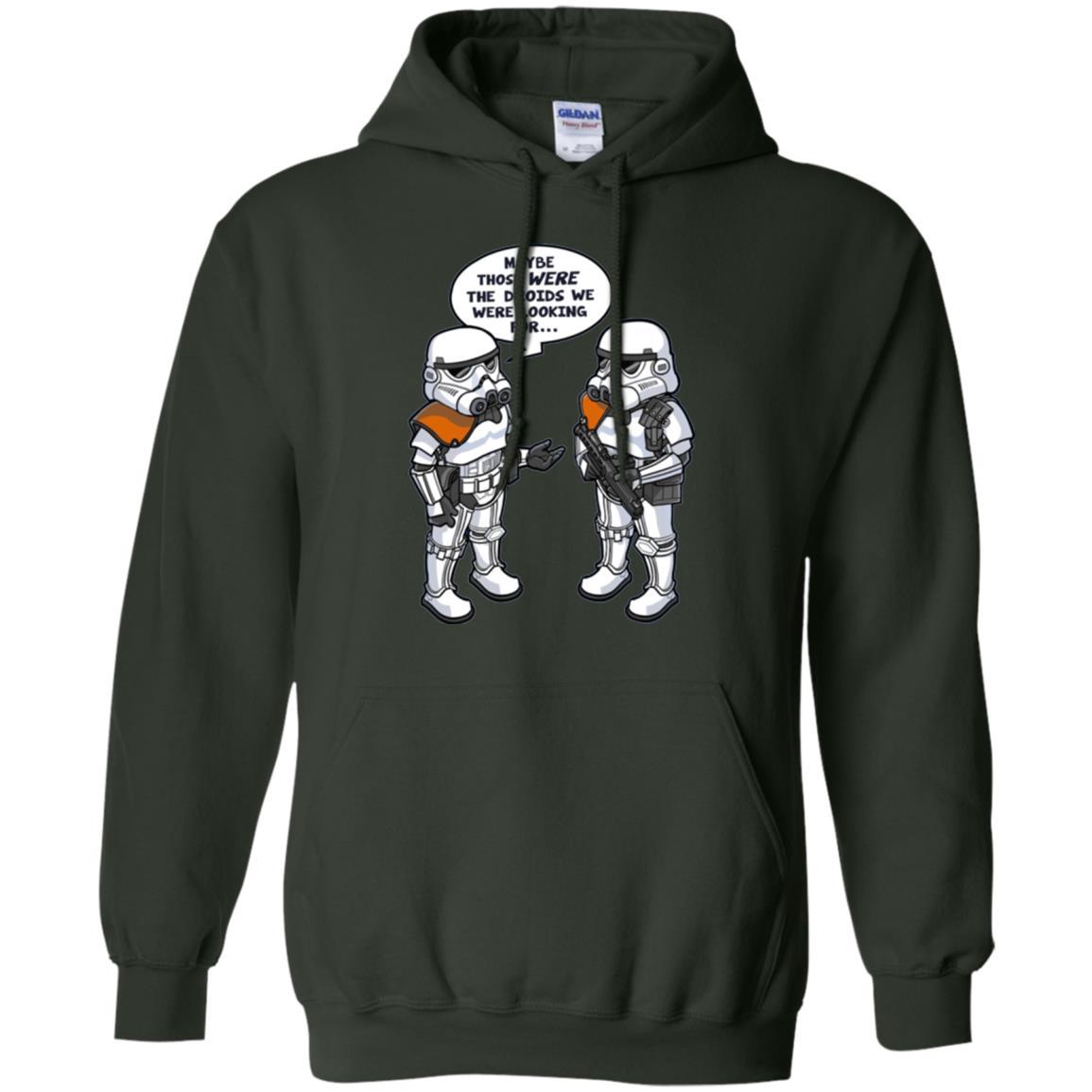 Film T-shirt Wrong Droids Comic Graphic Forest Green