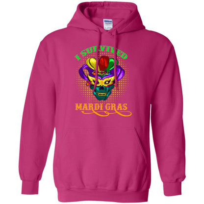 I Survived Mardi Gras Shirt Heliconia