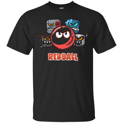 Red Ball 4 The Crew Game Lover T-shirt Black