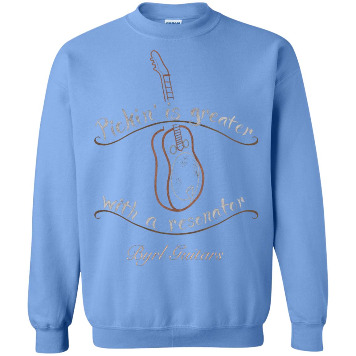 Funny Guitar Shirt Picking Is Greater With A Reasonator Carolina Blue