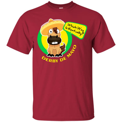 Which Way Is Kentucky Derby De Mayo Horse Race Shirt Cardinal