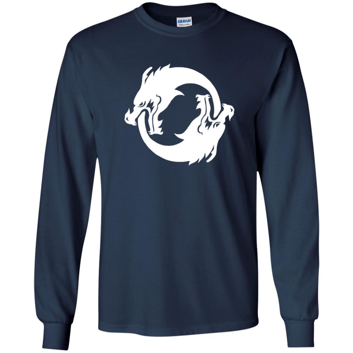 Dargon Lovers T-shirt Overwatch Hanzo Seal Spray Navy