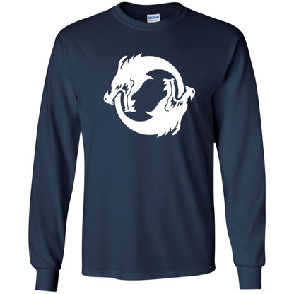 Dargon Lovers T-shirt Overwatch Hanzo Seal Spray Navy