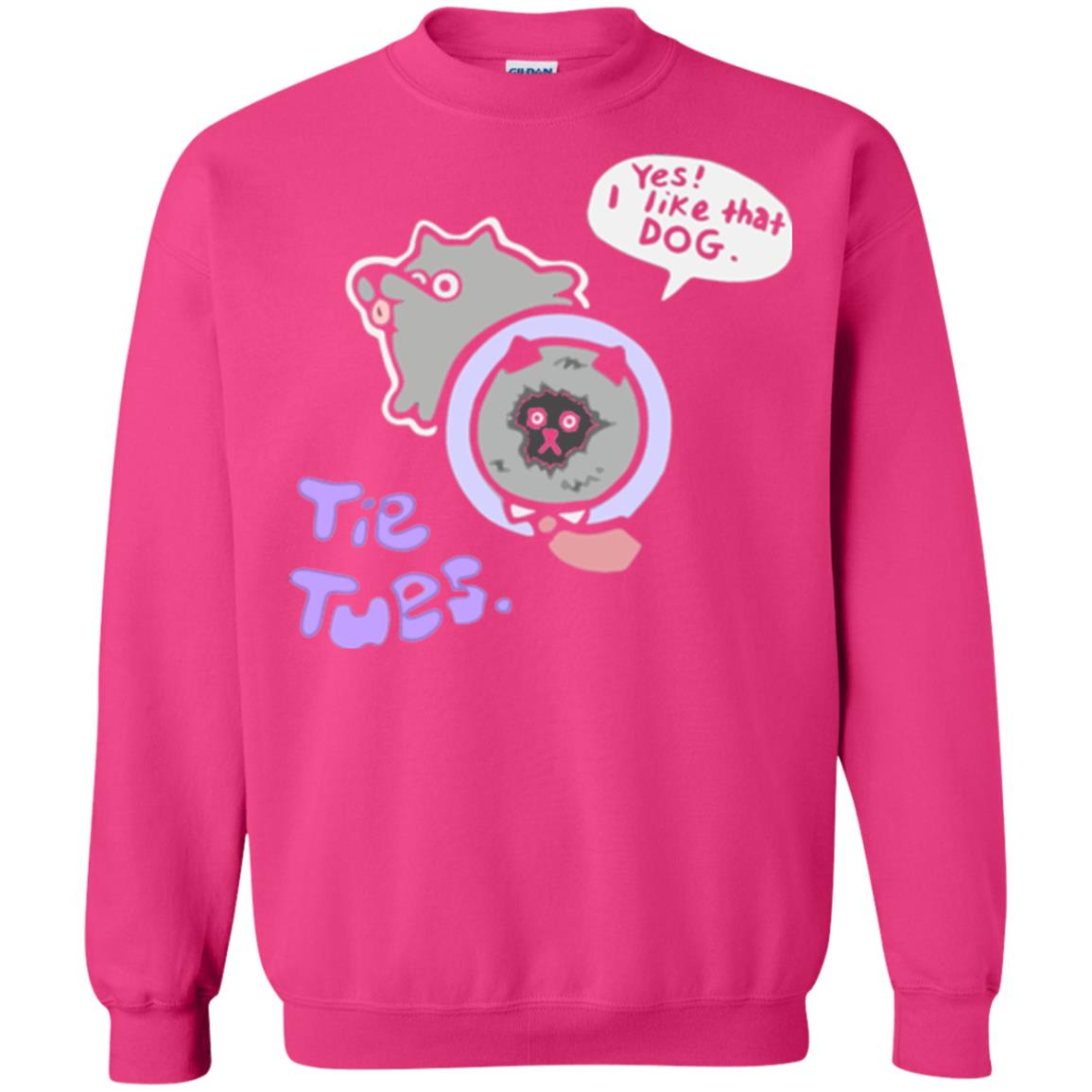 Yes I Like That Dog Tietuesday Dog Lover T-shirt Heliconia