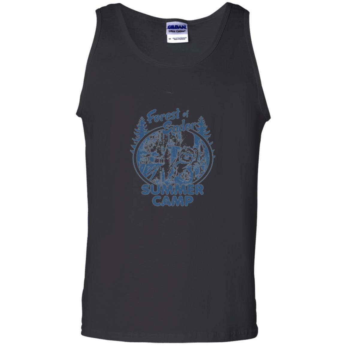Film T-shirt Wicket Ewoks Endor Forest Summer Camp Black