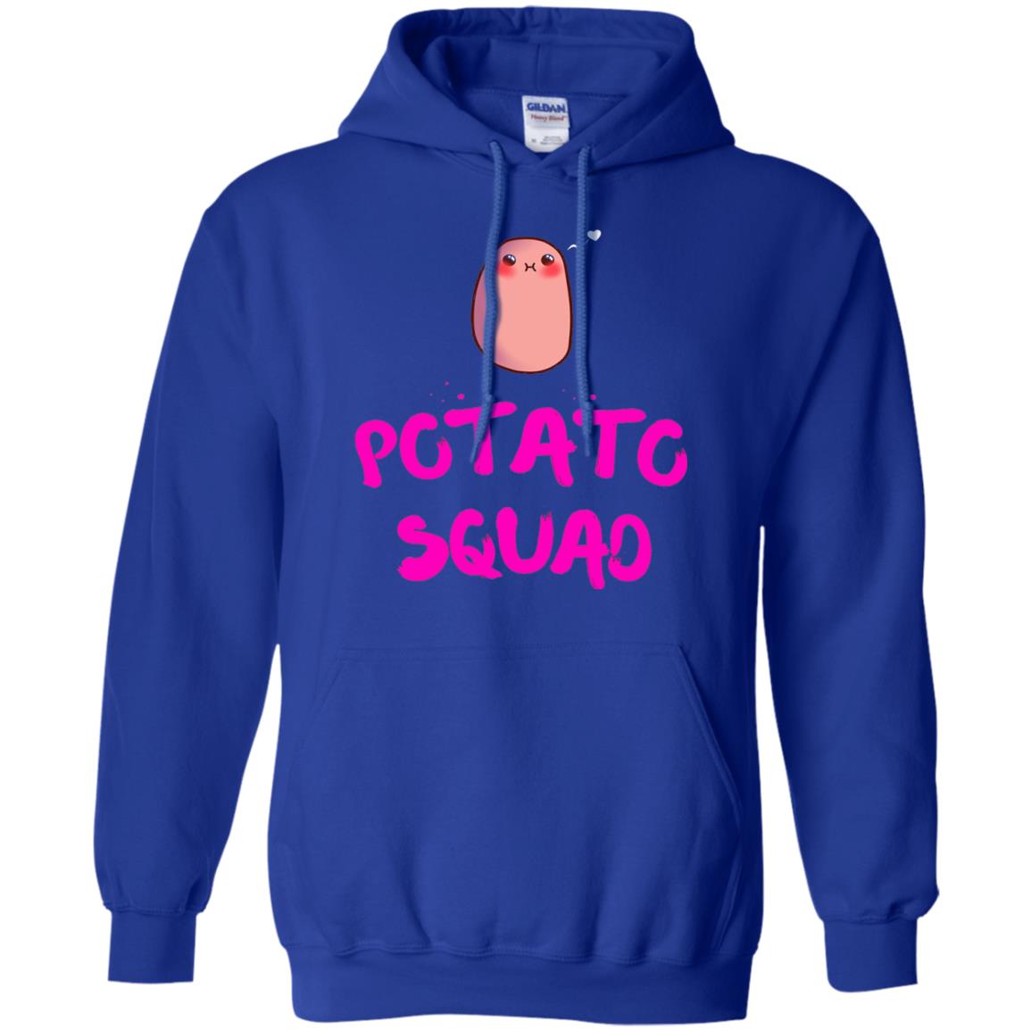 Cute Potato Squad T-shirt I Love Potato Royal