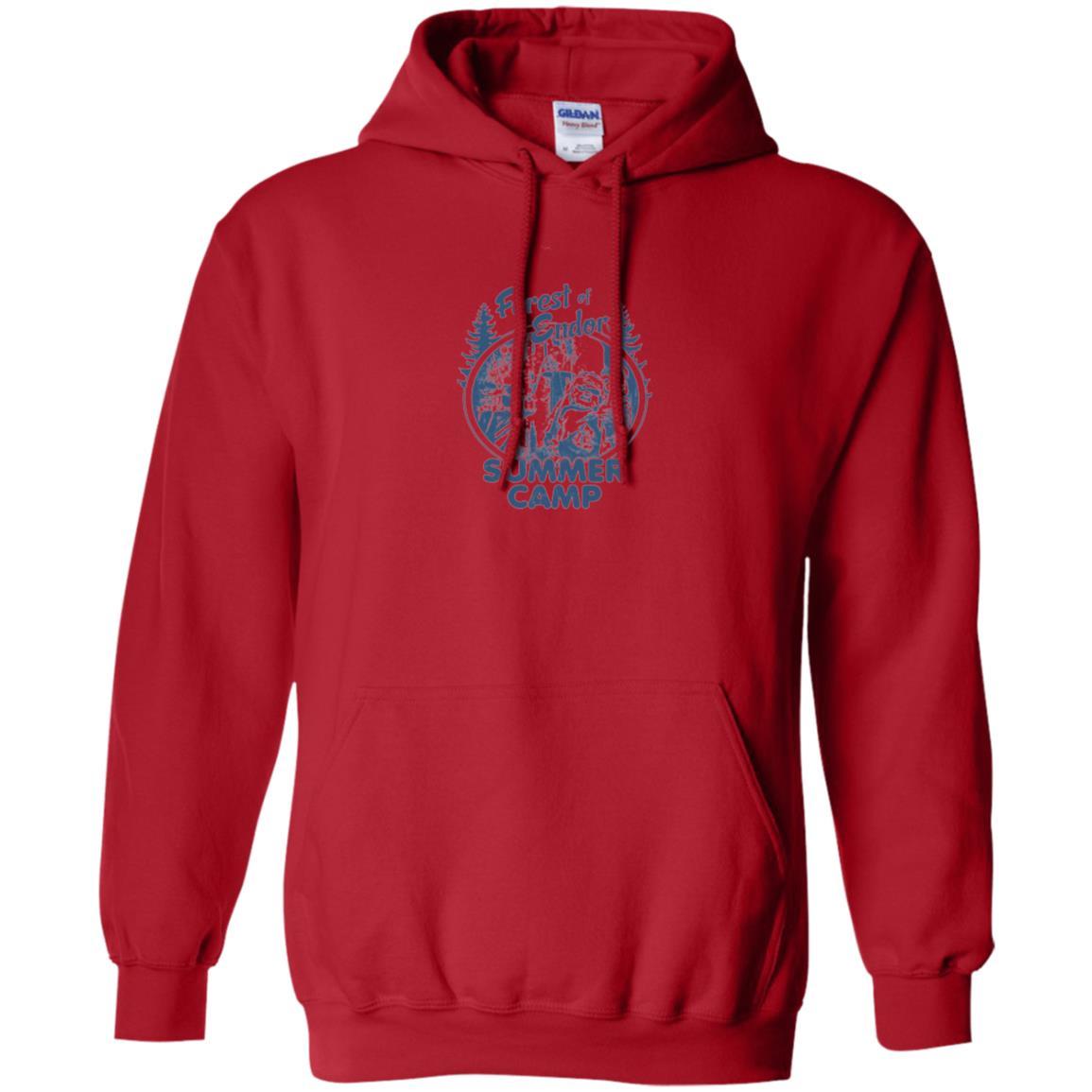 Film T-shirt Wicket Ewoks Endor Forest Summer Camp Red