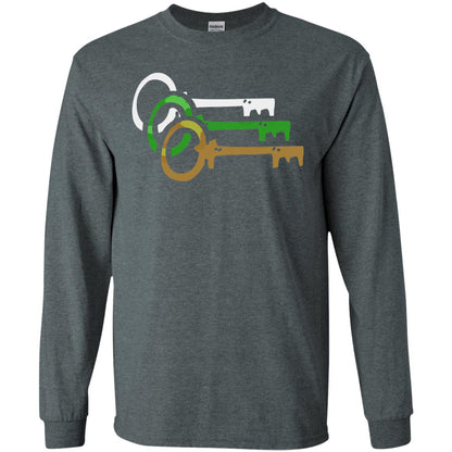 Player One Ready Keys Gamer T-shirt Dark Heather