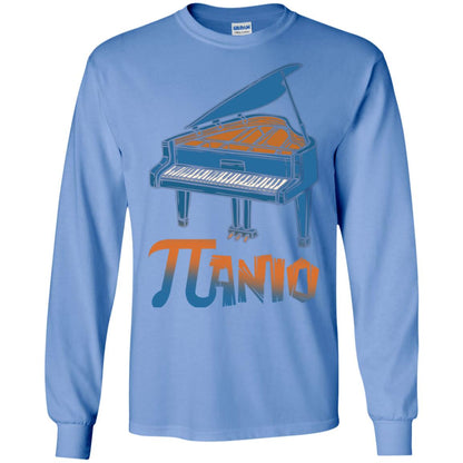 Pi Day T-shirt Funny Piano Lover Carolina Blue