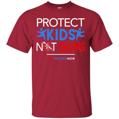 Protect Our Kids Not Guns March For Action T-shirt Cardinal