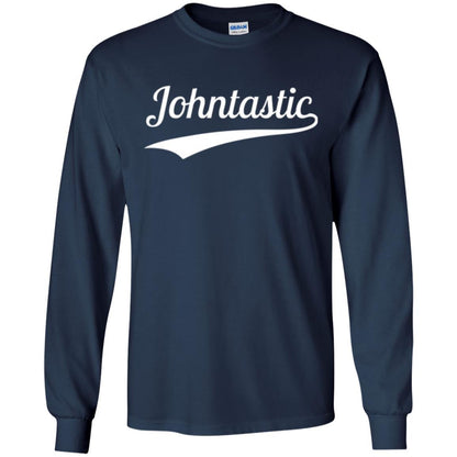 Funny John T-shirt Johntastic Navy