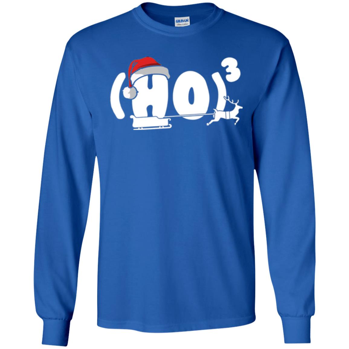 Christmas T-shirt Ho Ho Ho Royal