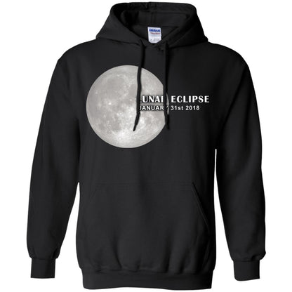 Eclipse January 31st 2018 Total Lunar Eclipse Shirts Black
