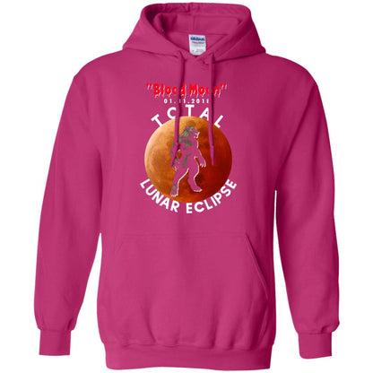 Best Total Lunar Eclipse Shirt 2018 - Blood Moon Werewolf T-shirt Heliconia