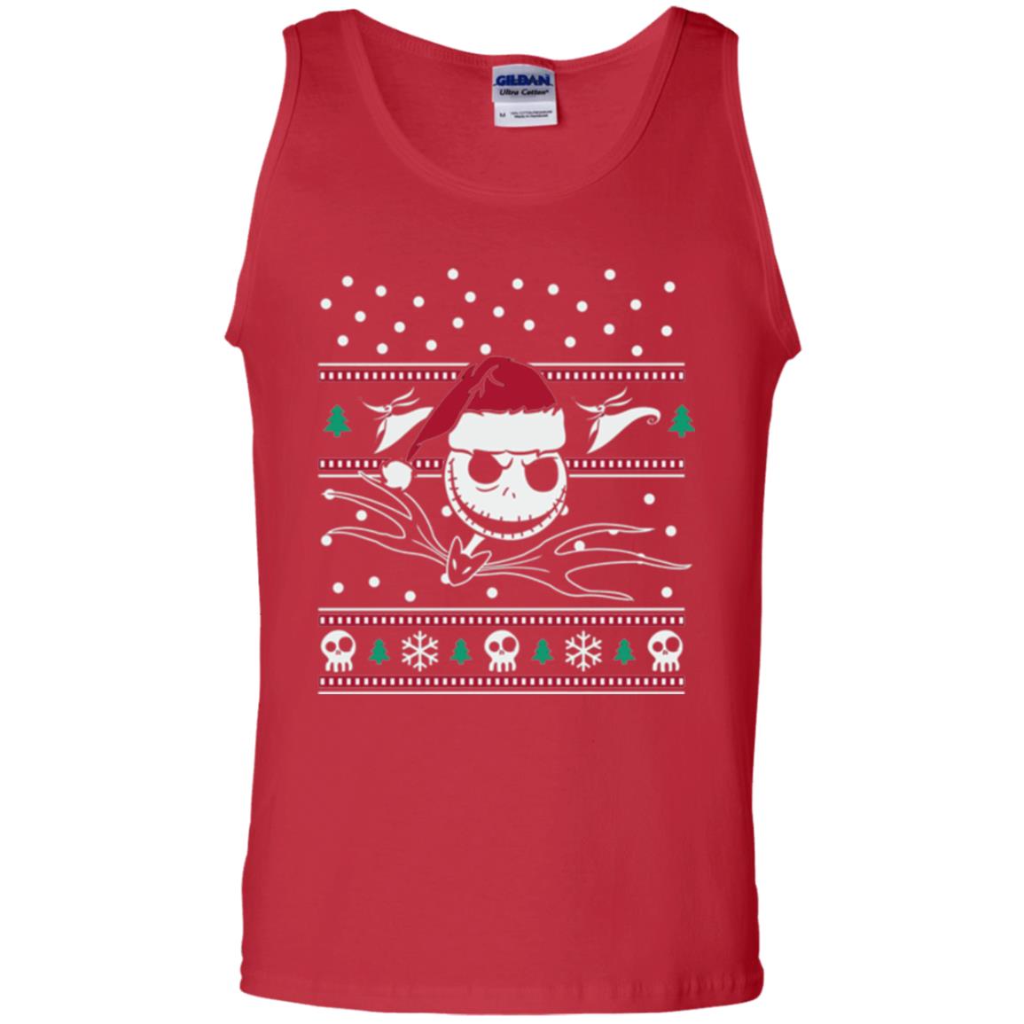 Disney Nightmare Before Christmas Holiday Christmas T-shirt Red