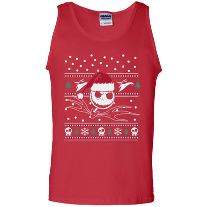 Disney Nightmare Before Christmas Holiday Christmas T-shirt Red