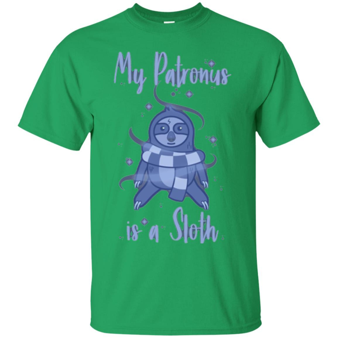 Film T-shirt My Patronus Is A Sloth T-shirt Irish Green