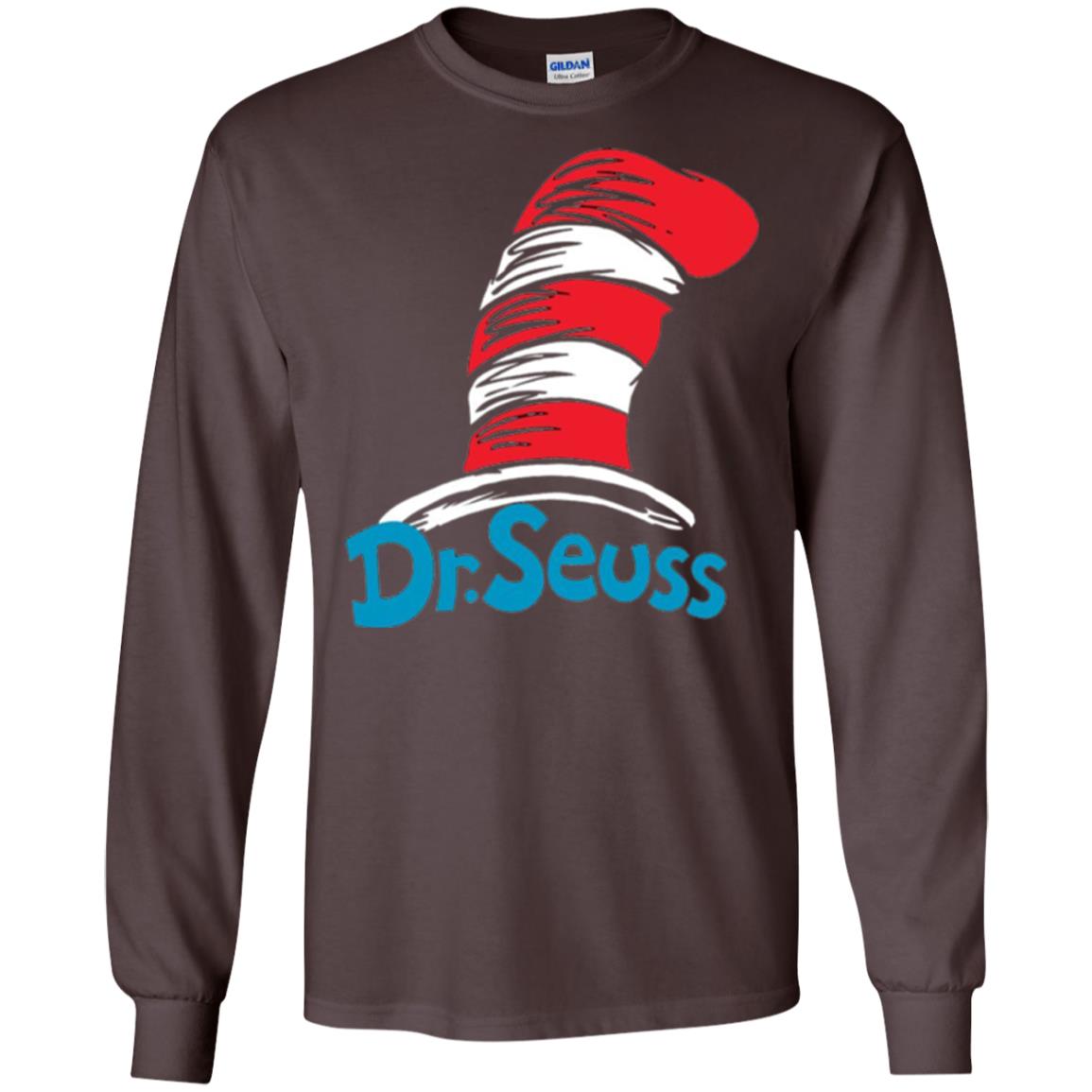 Film Lover T-shirt Dr. Seuss Hat T-shirt Dark Chocolate