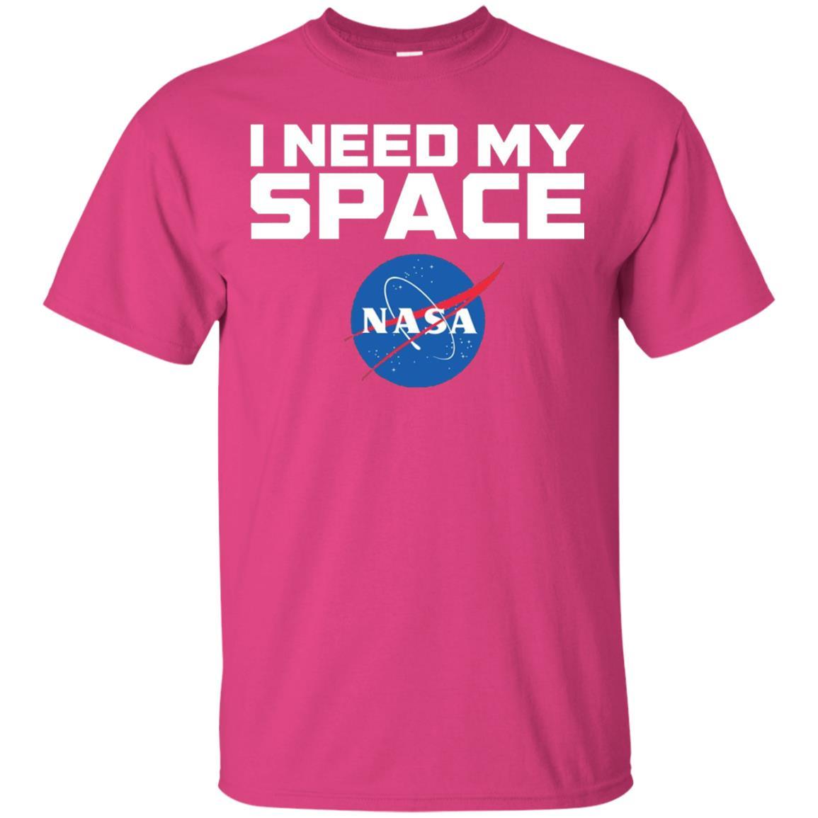 Nasa Logo T-Shirt I Need My Space Heliconia
